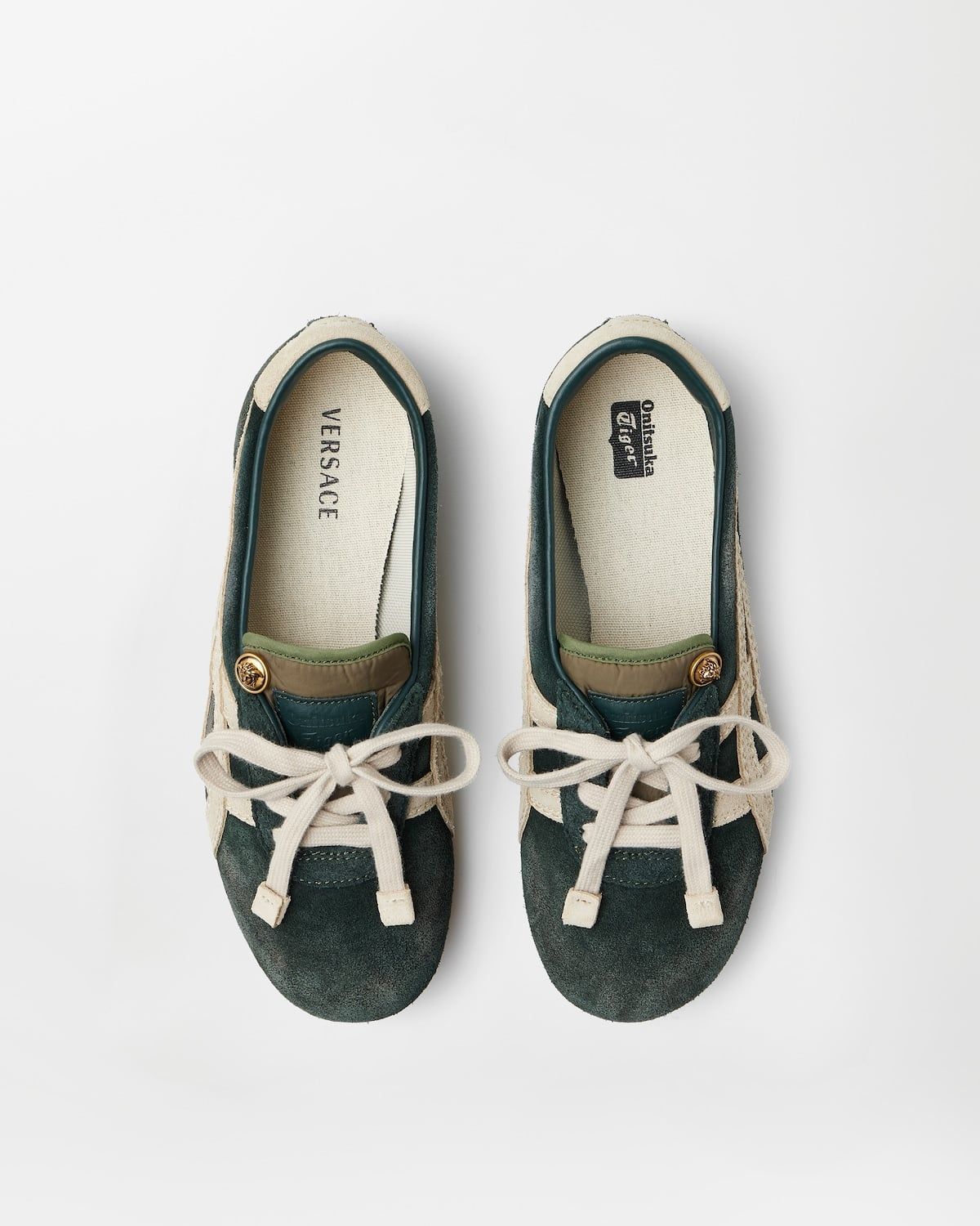  Giày Nữ Onitsuka Tiger x Versace Sakura 'Green' 