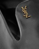  Giày Nam Saint Laurent Alain Slippers 'Black' 