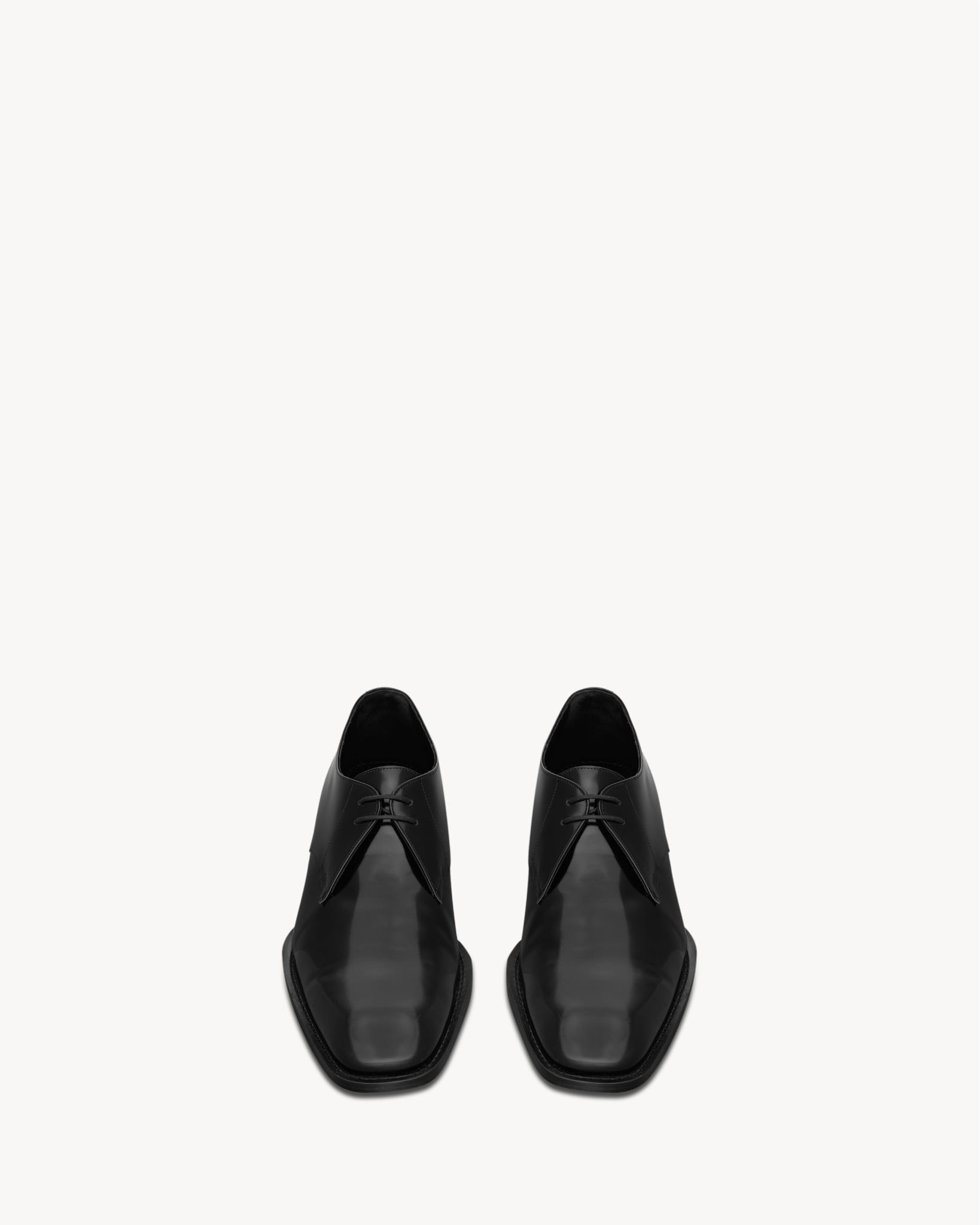  Giày Nam Saint Laurent Connor Derbies 'Black' 