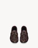  Giày Nam Saint Laurent Le Loafer Bateau 'Brown' 