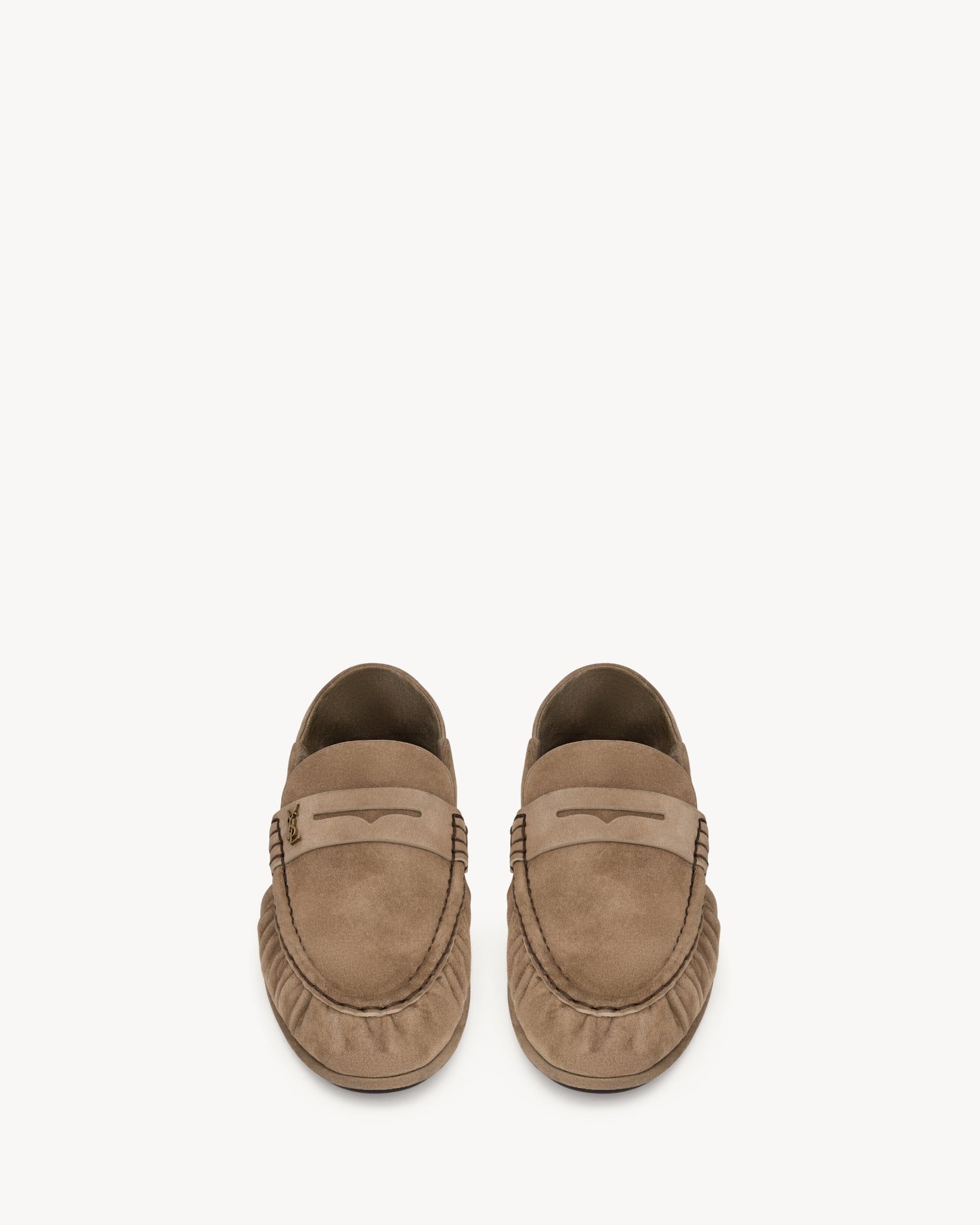  Giày Nam Saint Laurent Le Loafer Foldable 'Nude' 