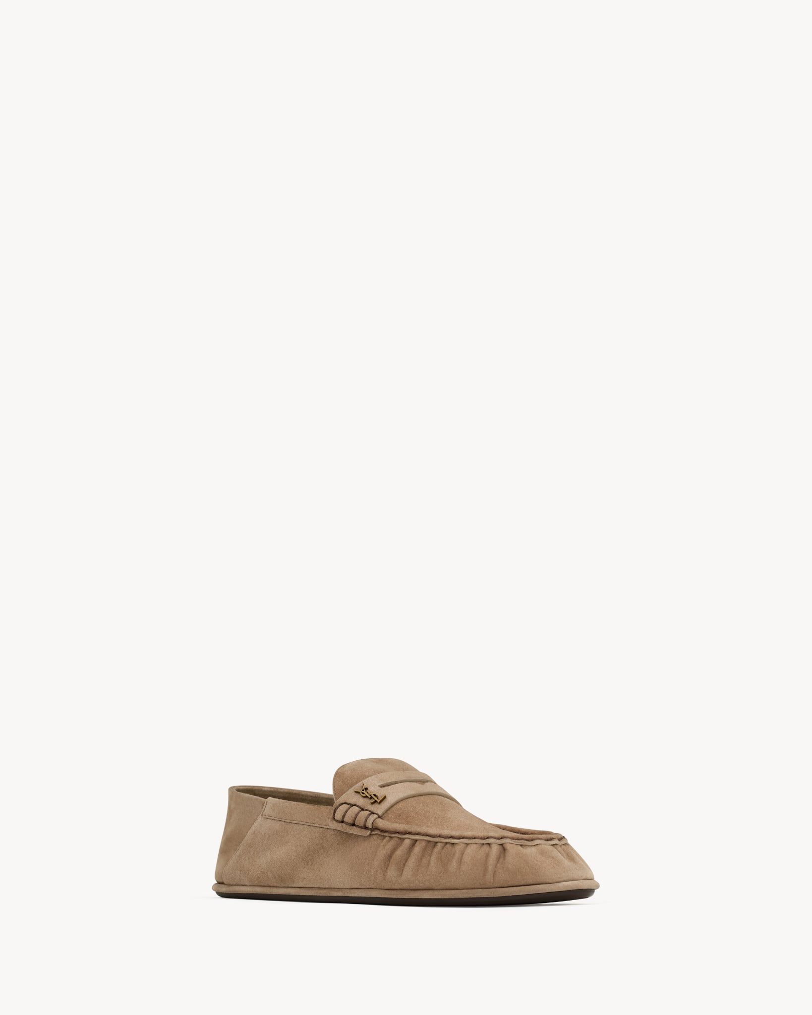  Giày Nam Saint Laurent Le Loafer Foldable 'Nude' 