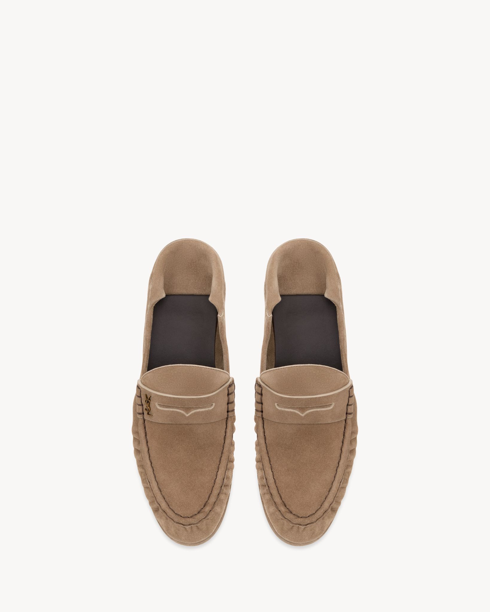  Giày Nam Saint Laurent Le Loafer Foldable 'Nude' 