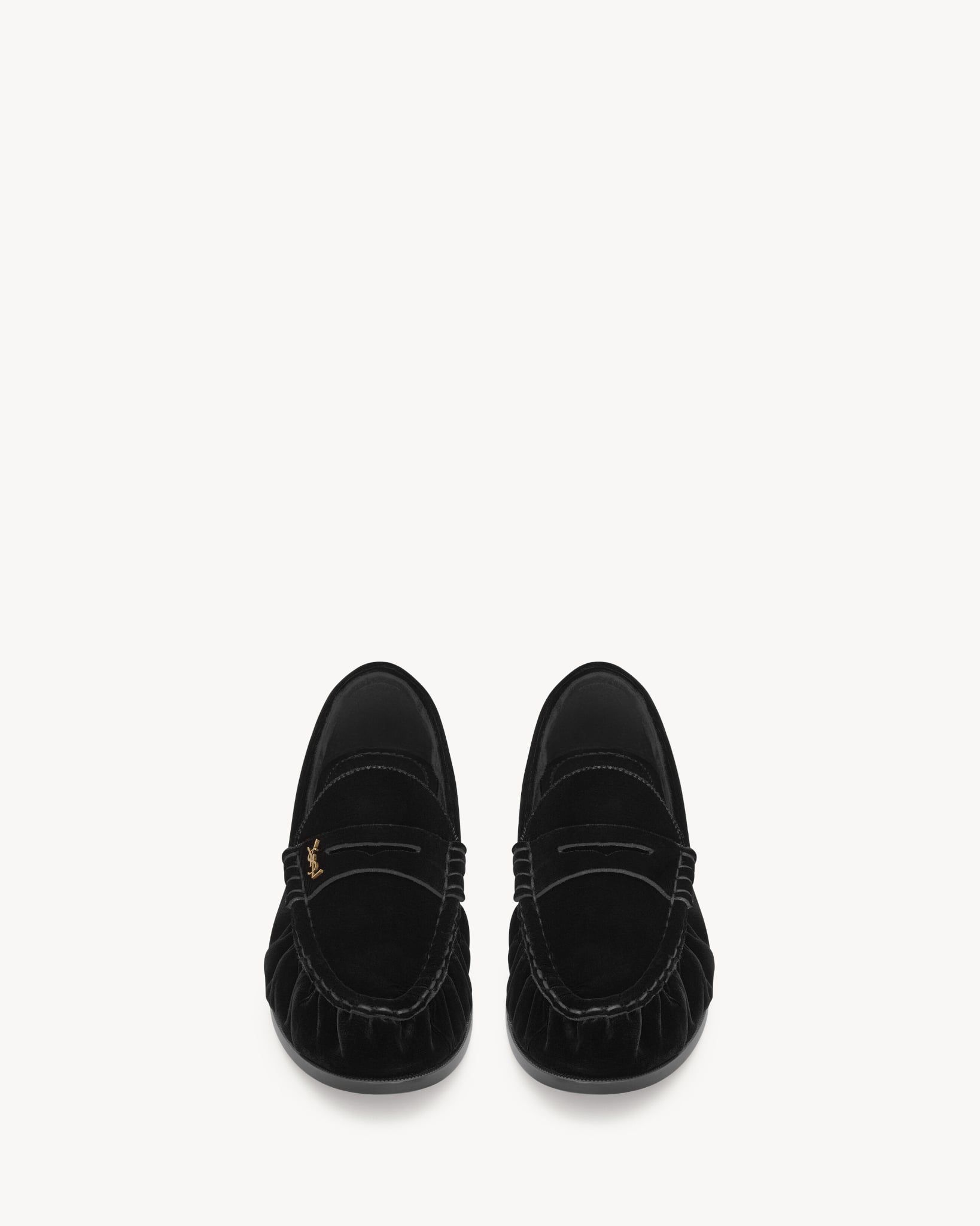  Giày Nam Saint Laurent Le Loafer Supple 'Black' 