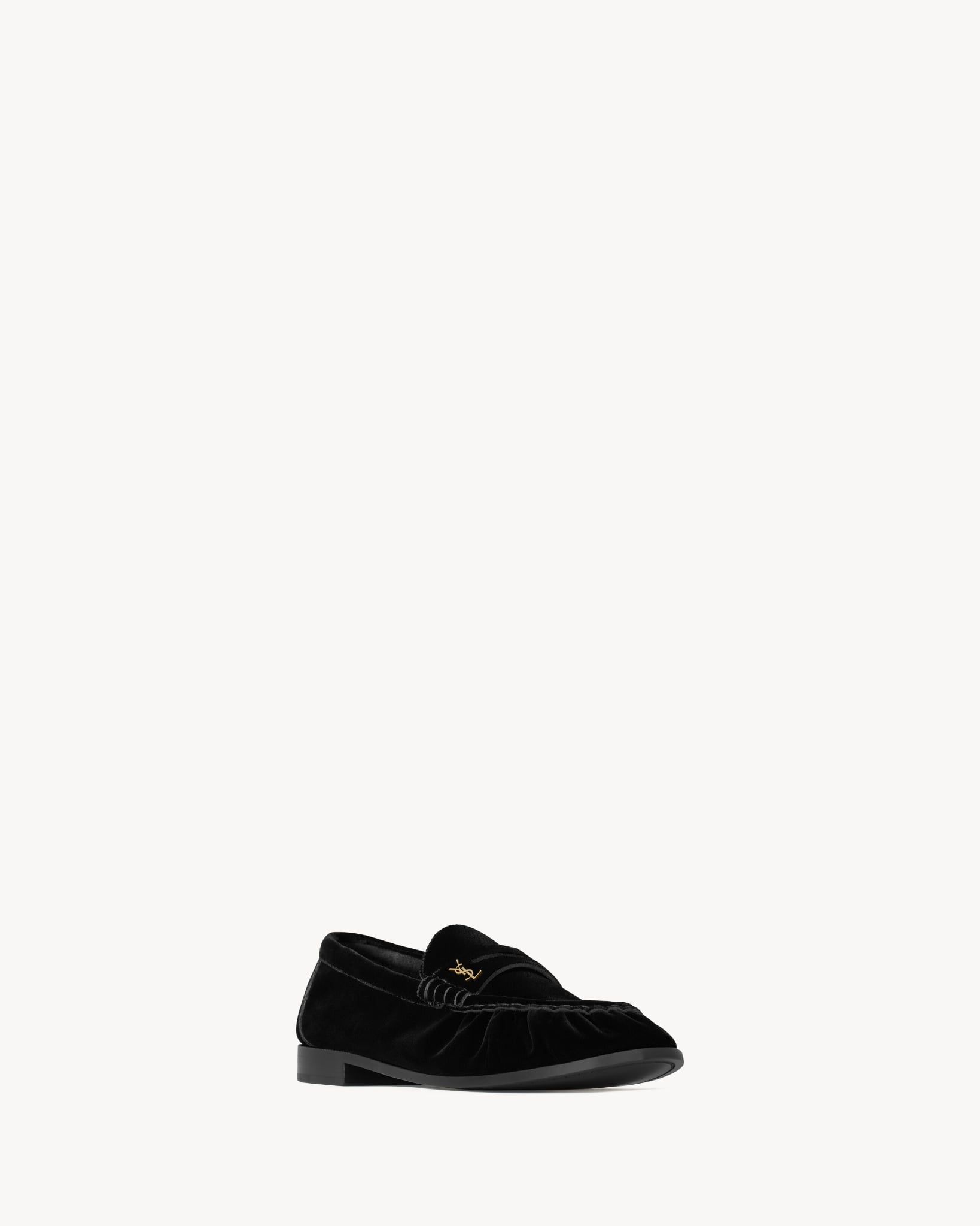  Giày Nam Saint Laurent Le Loafer Supple 'Black' 