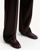  Giày Nam Saint Laurent Le Loafer Supple 'Bordeaux' 