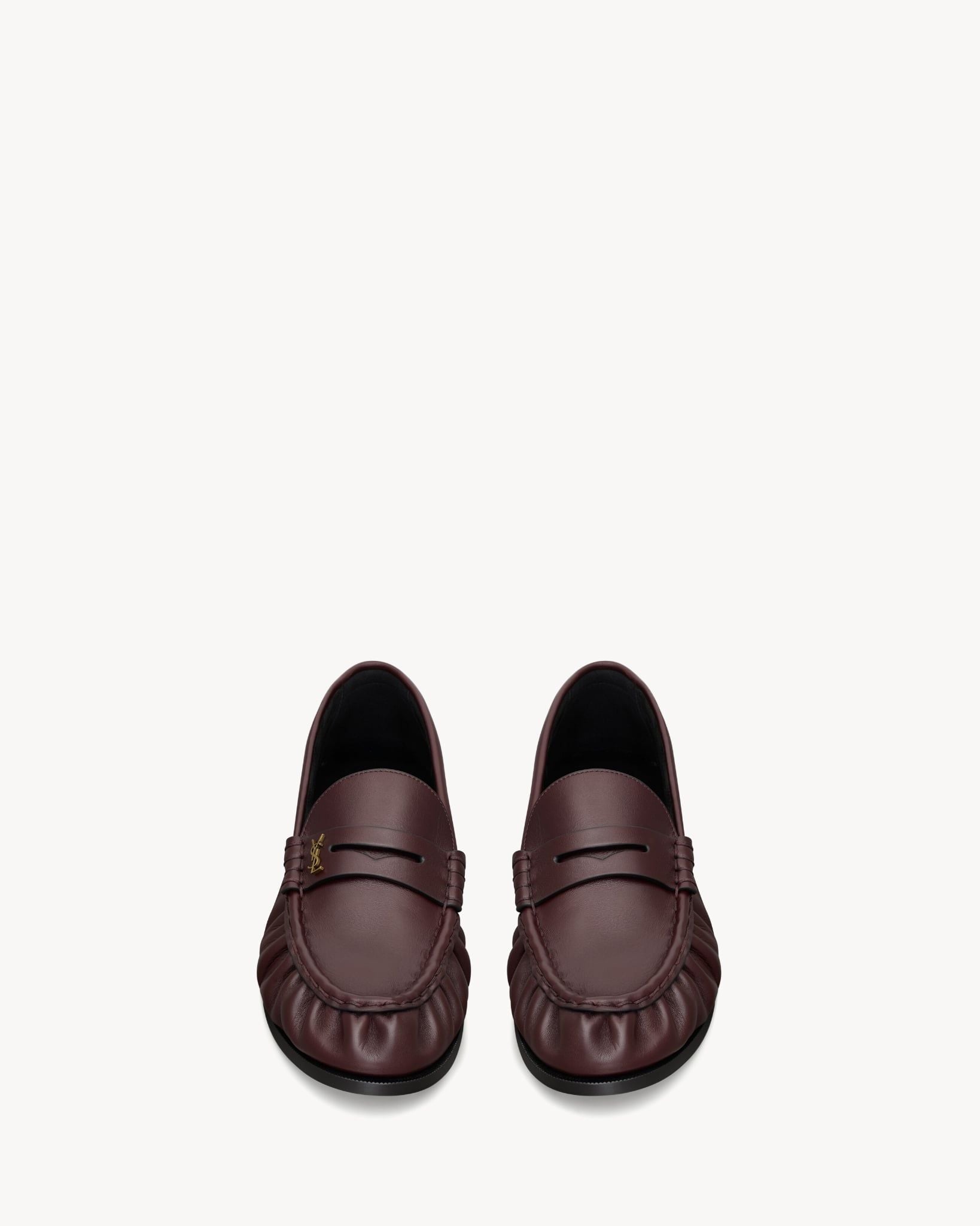  Giày Nam Saint Laurent Le Loafer Supple 'Bordeaux' 