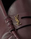  Giày Nam Saint Laurent Le Loafer Supple 'Bordeaux' 