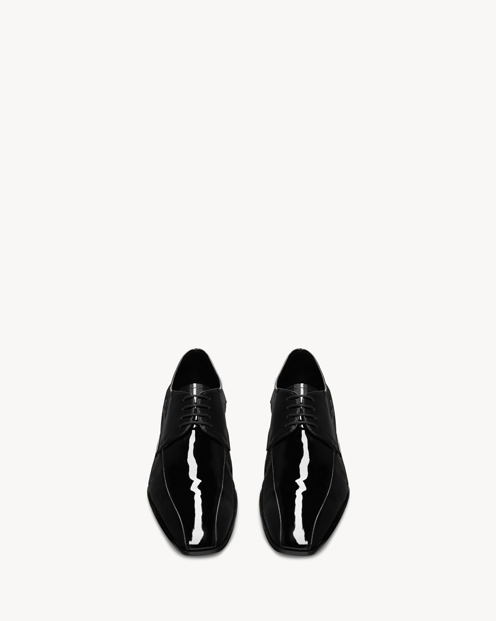  Giày Nam Saint Laurent Sebastien Derbies 'Black' 