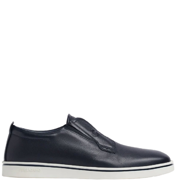  Giày Nam Salvatore Ferragamo Derby Slip-on 'Navy' 