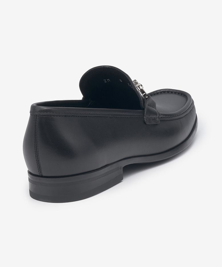  Giày Nam Salvatore Ferragamo Gancini Loafer 'Black' 