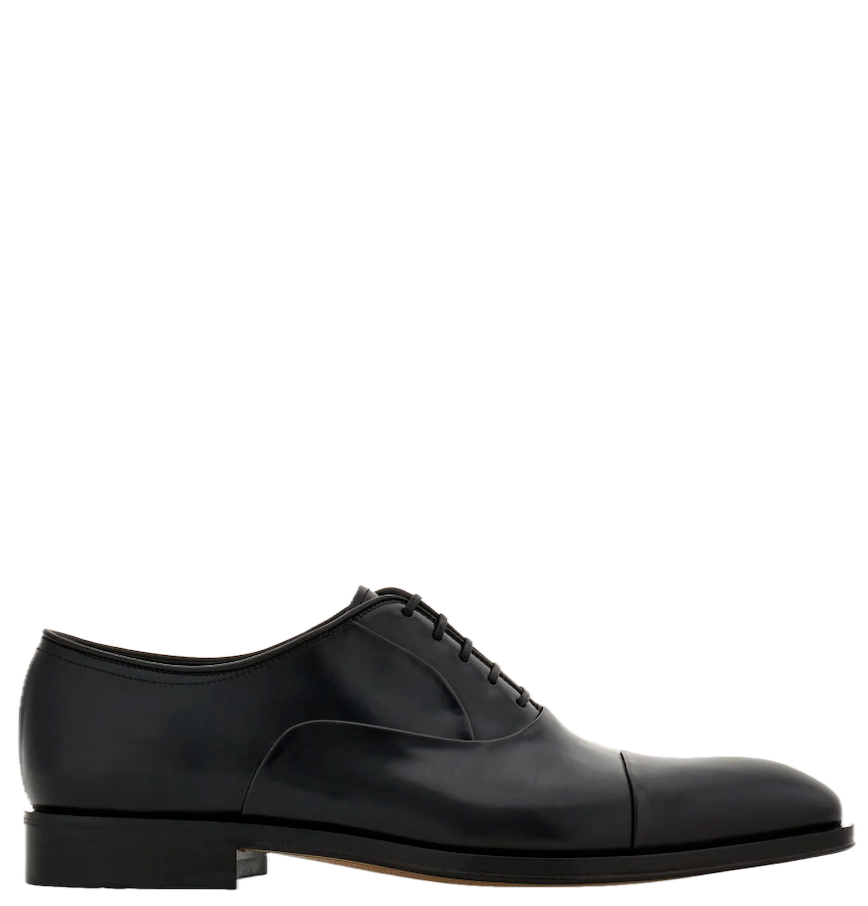  Giày Nam Salvatore Ferragamo Oxford Shoe 'Black' 