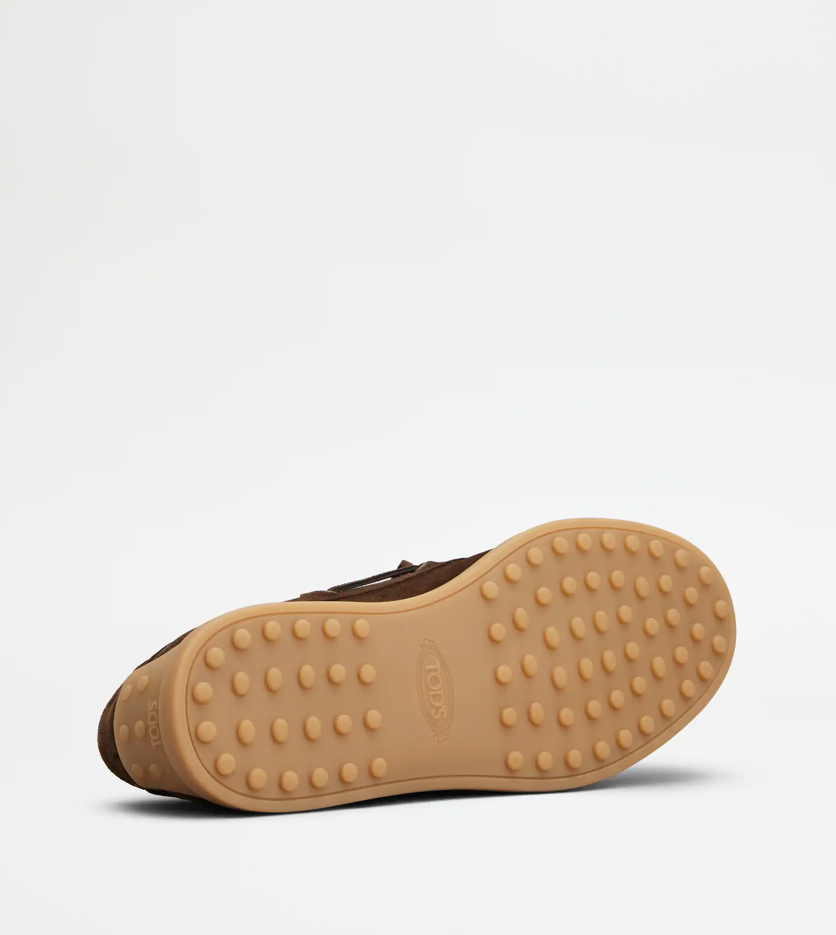  Giày Nam Tod's Boat Shoes In Suede 'Brown' 