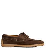  Giày Nam Tod's Boat Shoes In Suede 'Brown' 