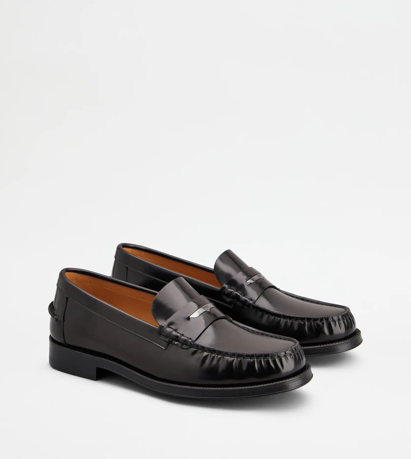  Giày Nam Tod's Loafers In Leather 'Black' 