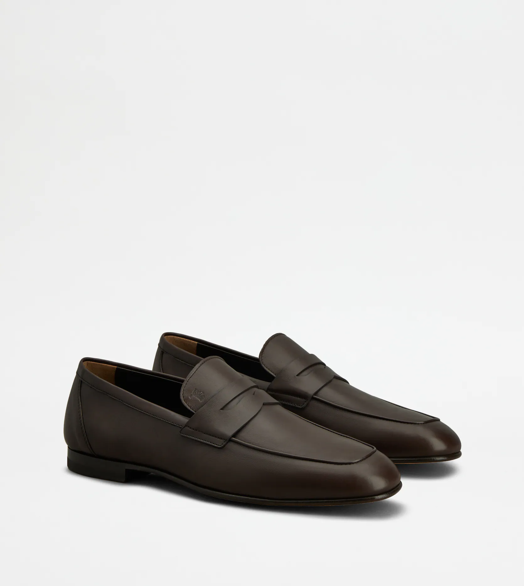  Giày Nam Tod's Loafers in Leather 'Brown' 