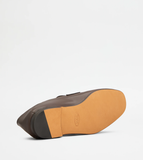  Giày Nam Tod's Loafers In Leather 'Brown' 