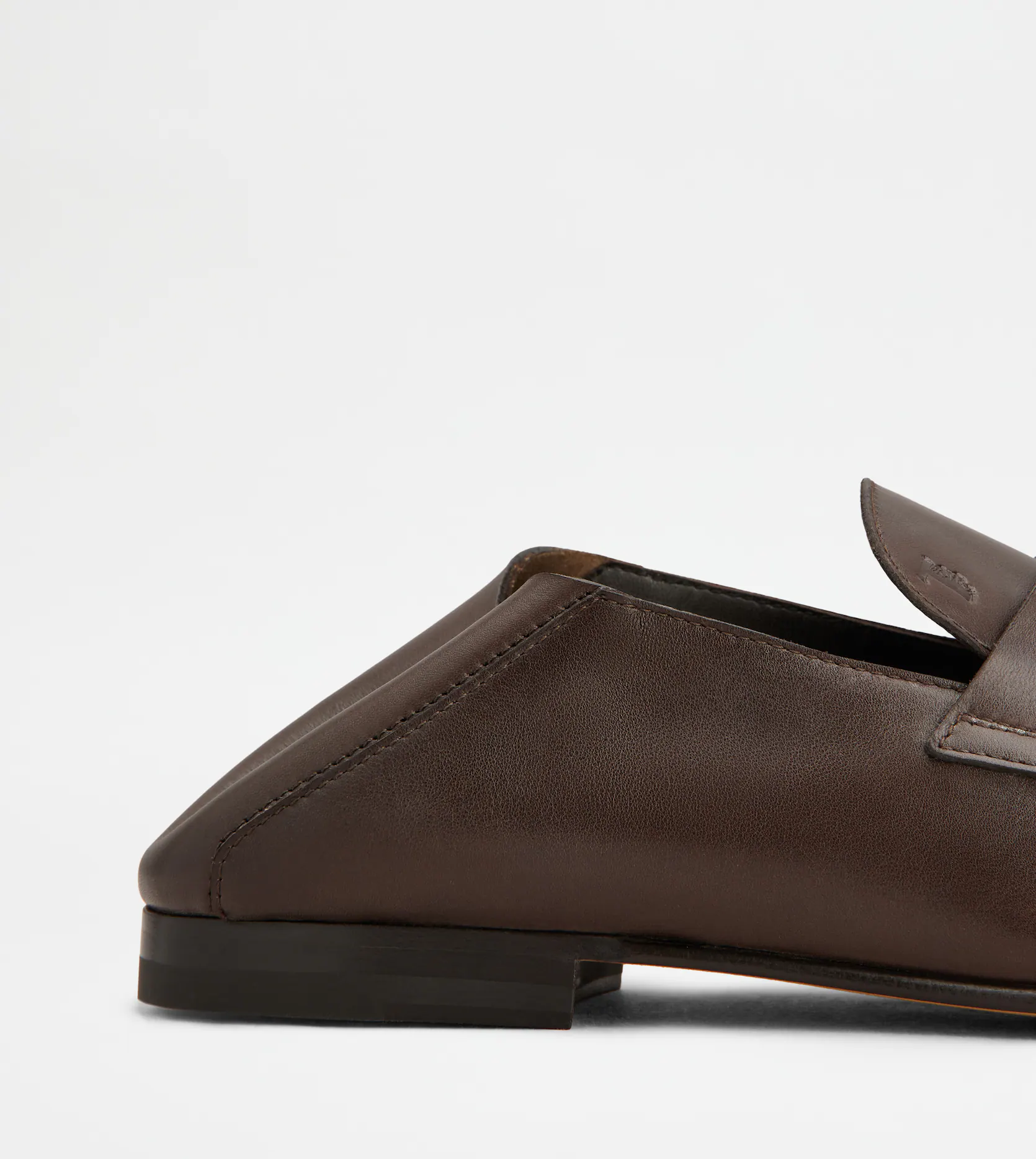  Giày Nam Tod's Loafers In Leather 'Brown' 