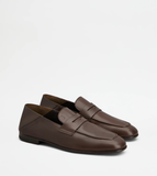  Giày Nam Tod's Loafers In Leather 'Brown' 
