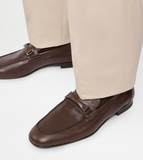  Giày Nam Tod's Loafers In Leather 'Brown' 