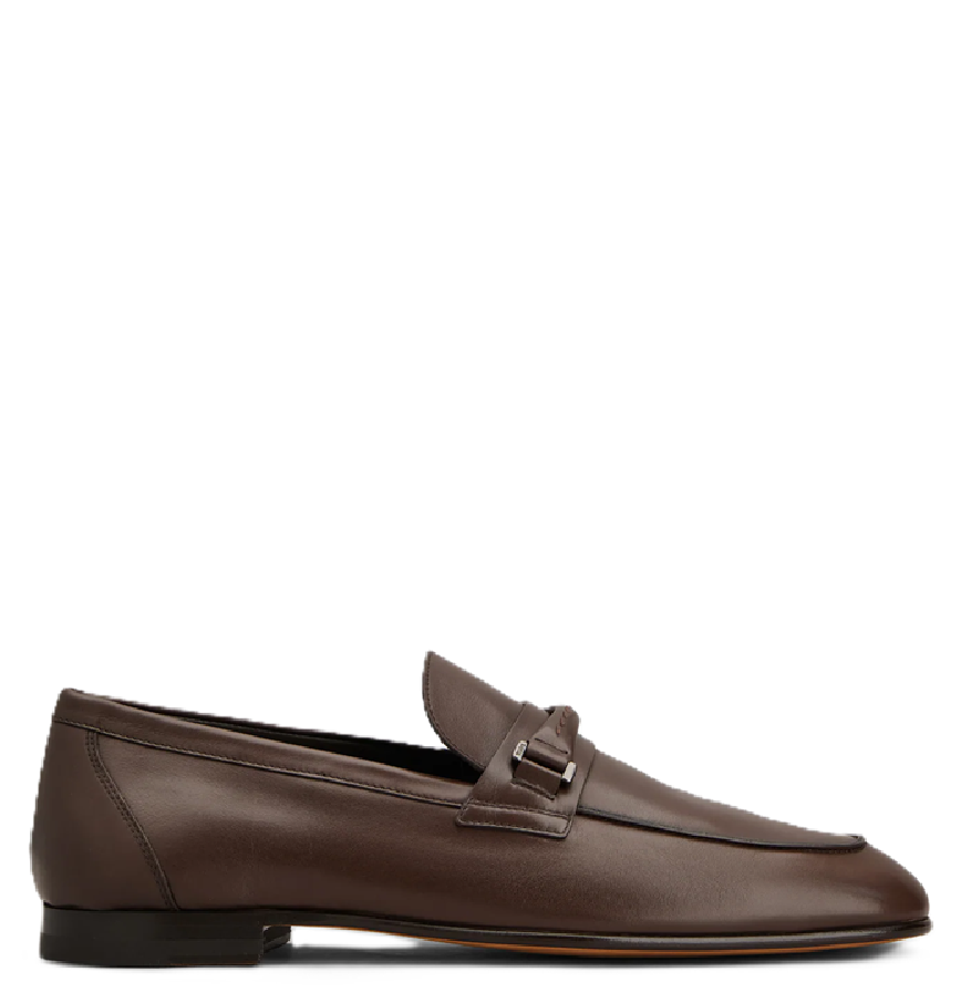  Giày Nam Tod's Loafers In Leather 'Brown' 