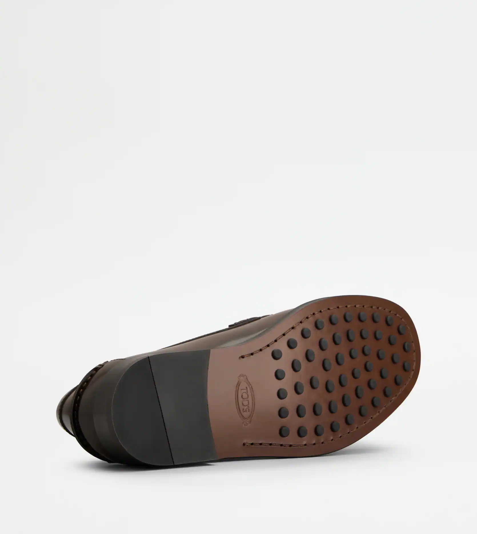  Giày Nam Tod's Loafers In Leather 'Brown' 