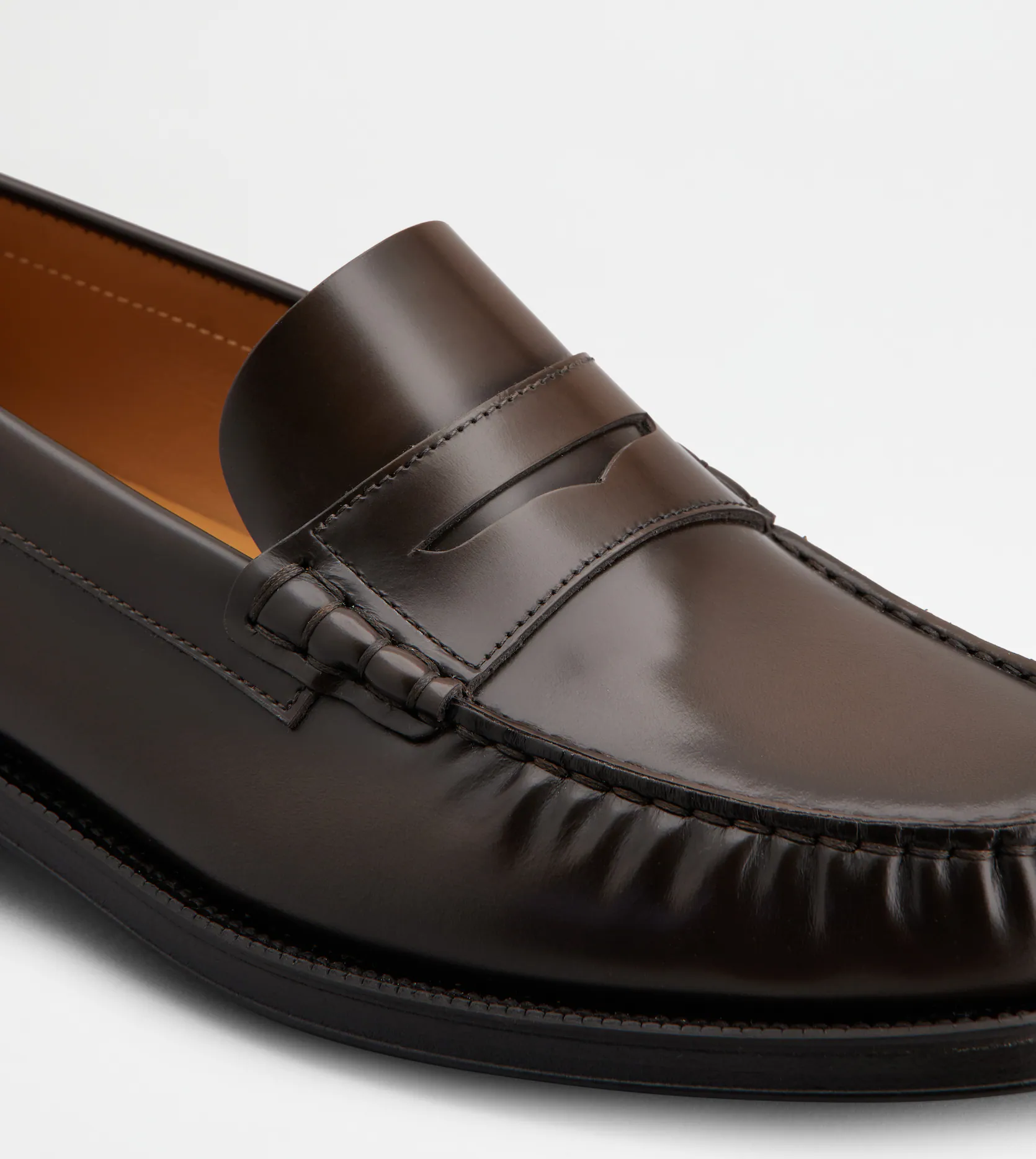  Giày Nam Tod's Loafers In Leather 'Brown' 