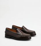  Giày Nam Tod's Loafers In Leather 'Brown' 