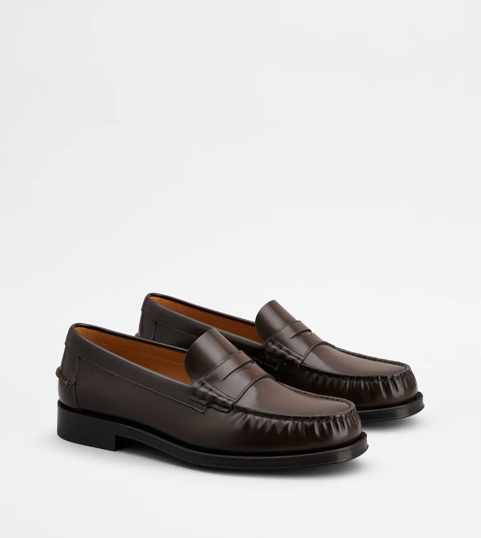  Giày Nam Tod's Loafers In Leather 'Brown' 