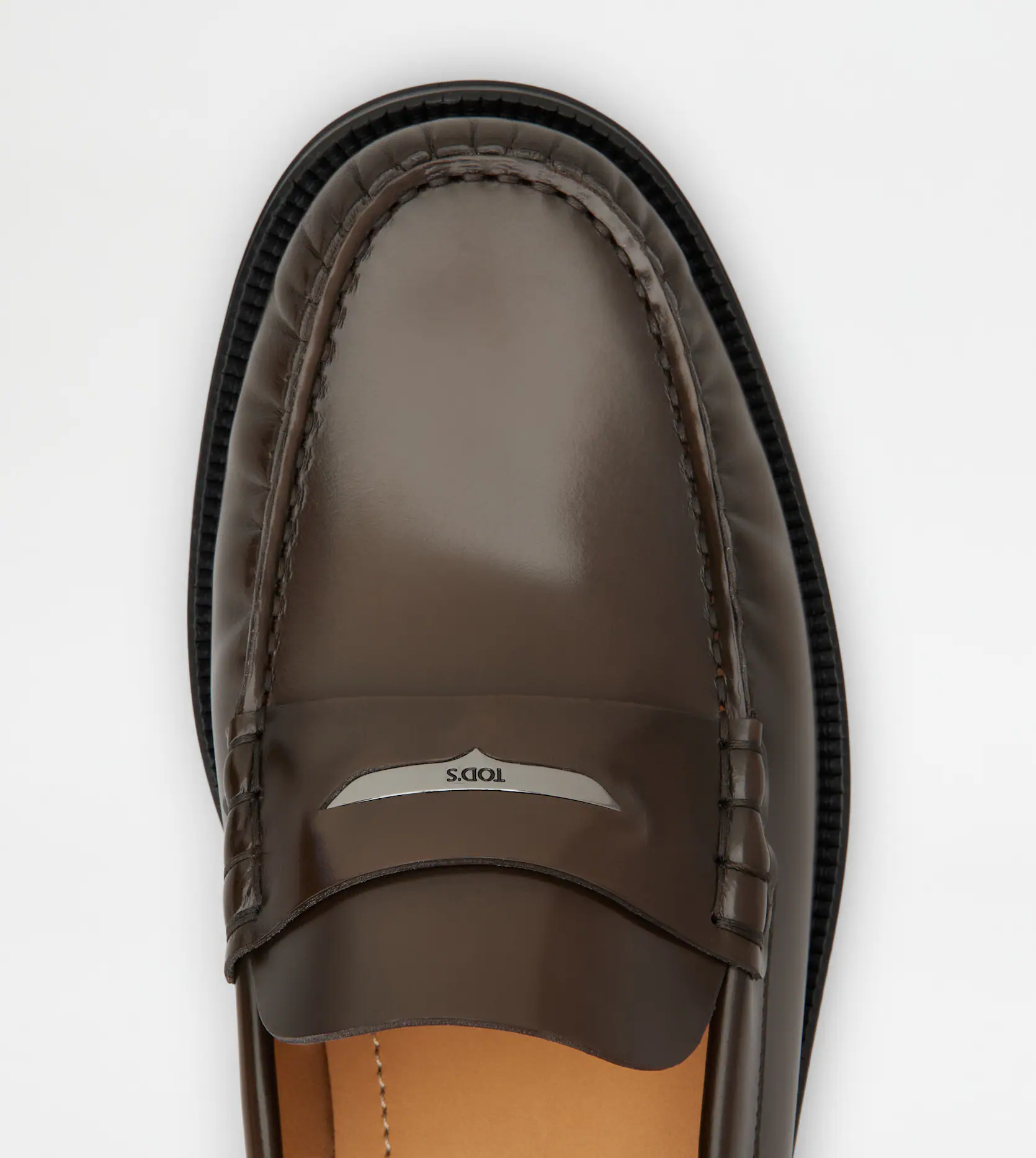  Giày Nam Tod's Loafers In Leather 'Brown' 