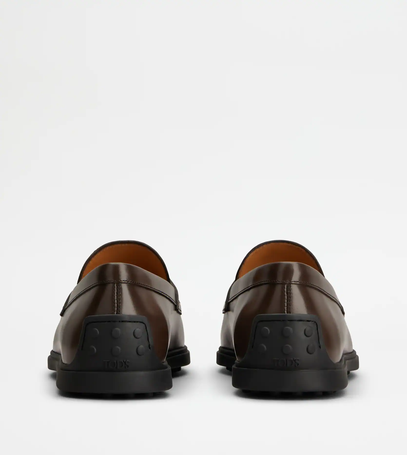  Giày Nam Tod's Loafers In Leather 'Brown' 