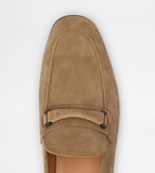  Giày Nam Tod's Loafers In Pashmy Suede 'Beige' 