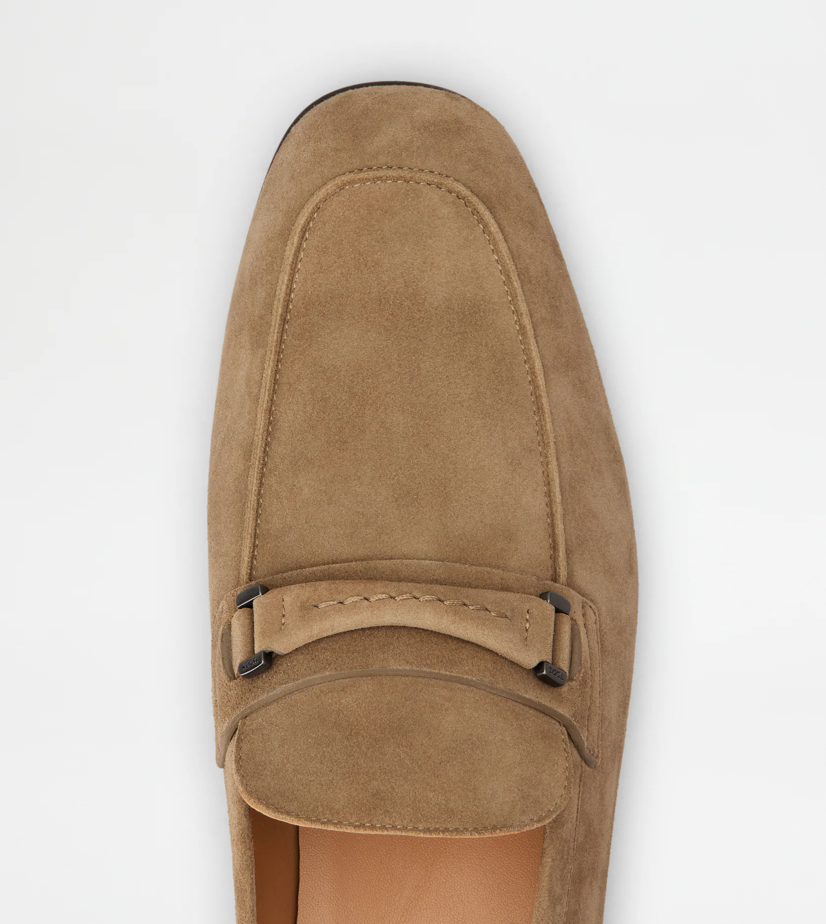  Giày Nam Tod's Loafers In Pashmy Suede 'Beige' 