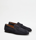  Giày Nam Tod's Loafers In Pashmy Suede 'Blue' 