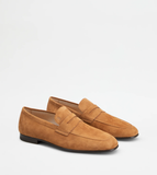  Giày Nam Tod's Loafers In Pashmy Suede 'Brown' 
