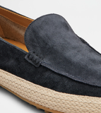  Giày Nam Tod's Loafers In Suede 'Blue' 