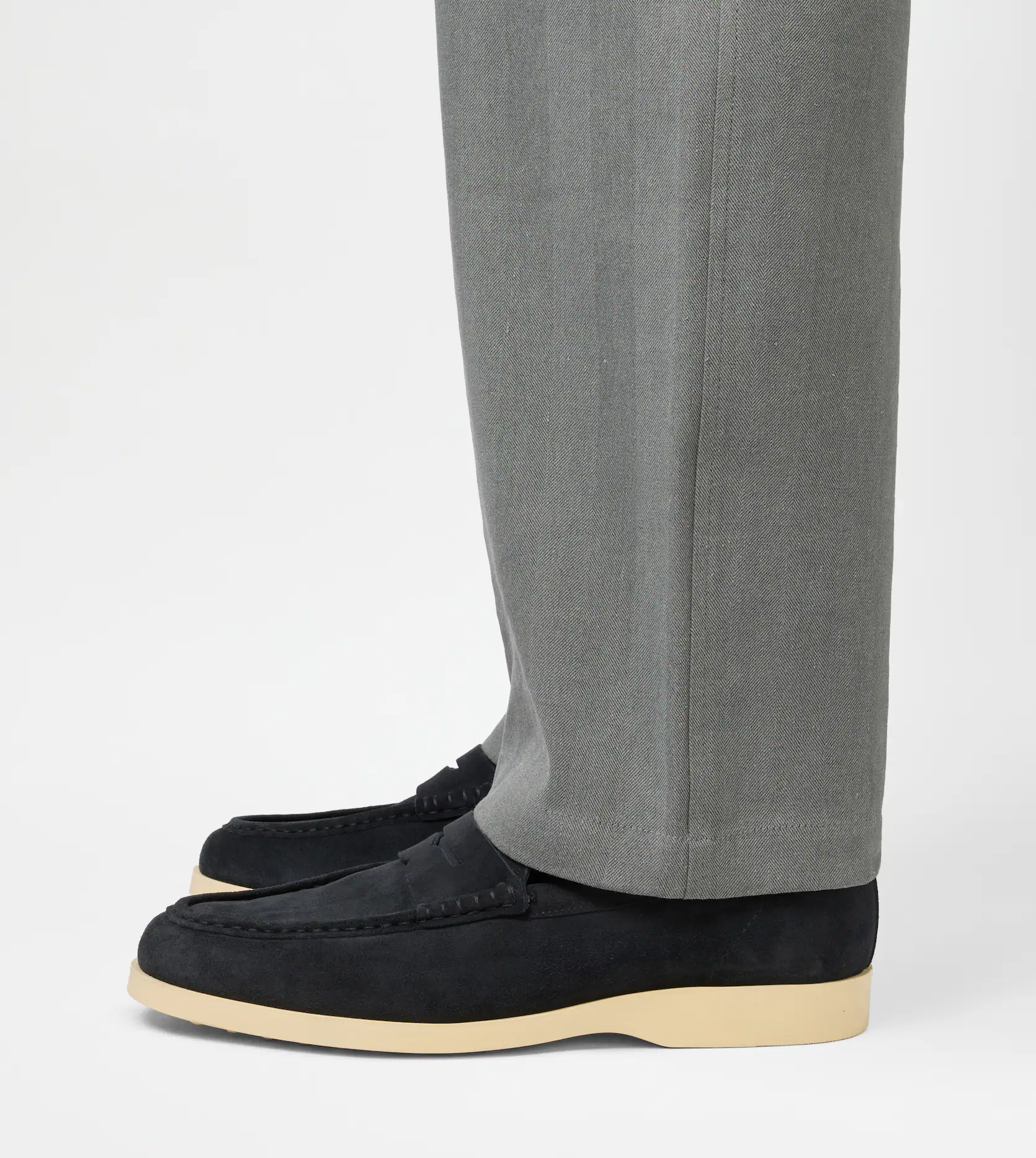  Giày Nam Tod's Loafers In Suede 'Blue' 