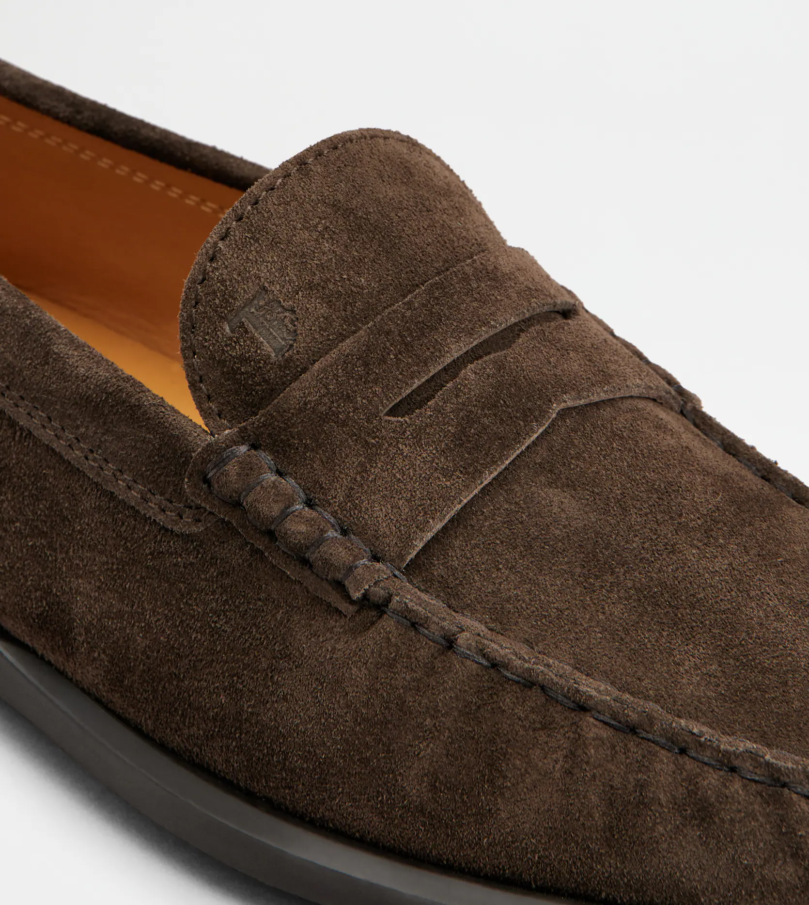  Giày Nam Tod's Loafers In Suede 'Brown' 