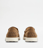  Giày Nam Tod's Loafers In Suede 'Brown' 