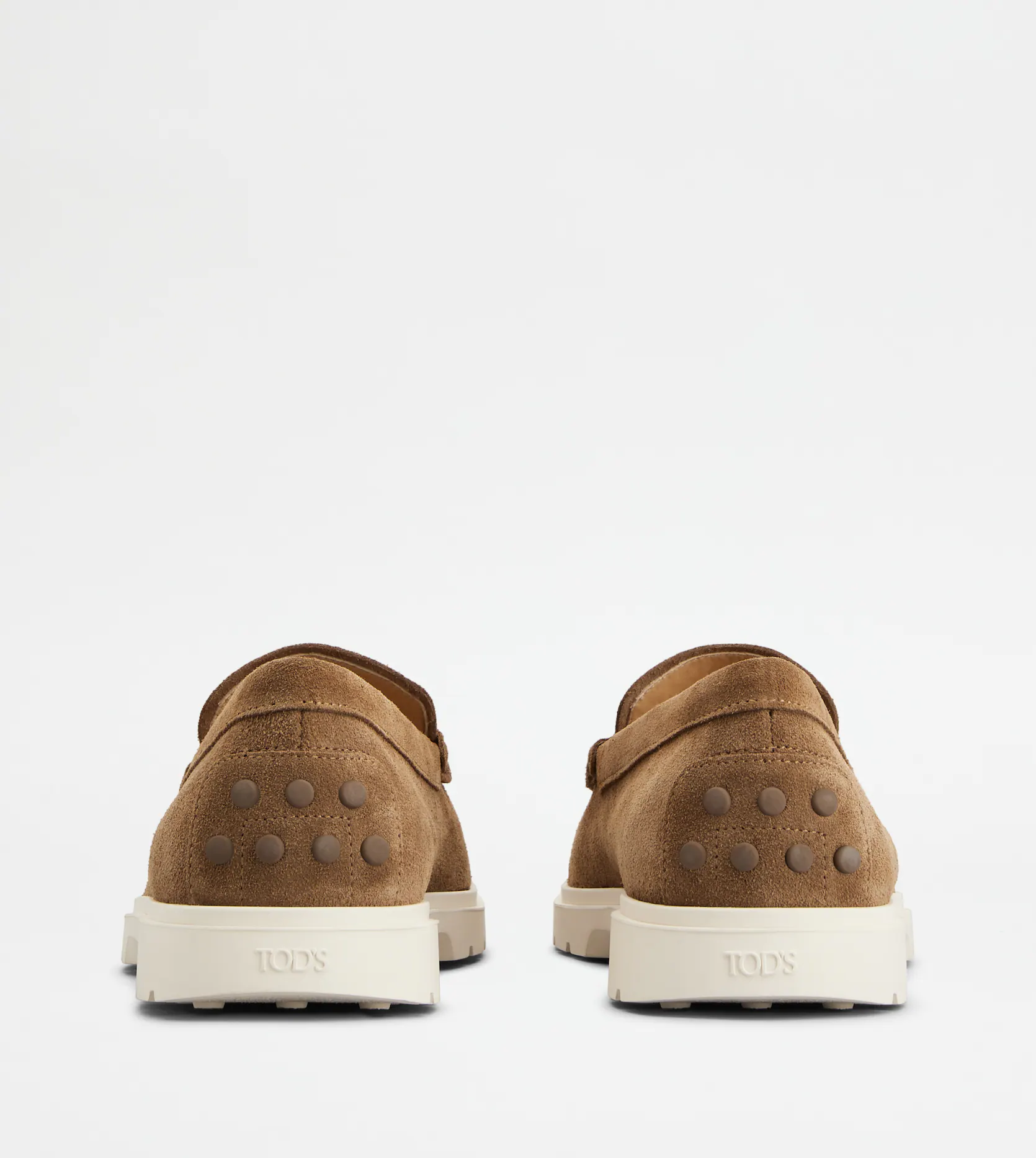  Giày Nam Tod's Loafers In Suede 'Brown' 