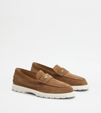  Giày Nam Tod's Loafers In Suede 'Brown' 