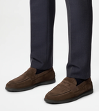  Giày Nam Tod's Loafers In Suede 'Brown' 
