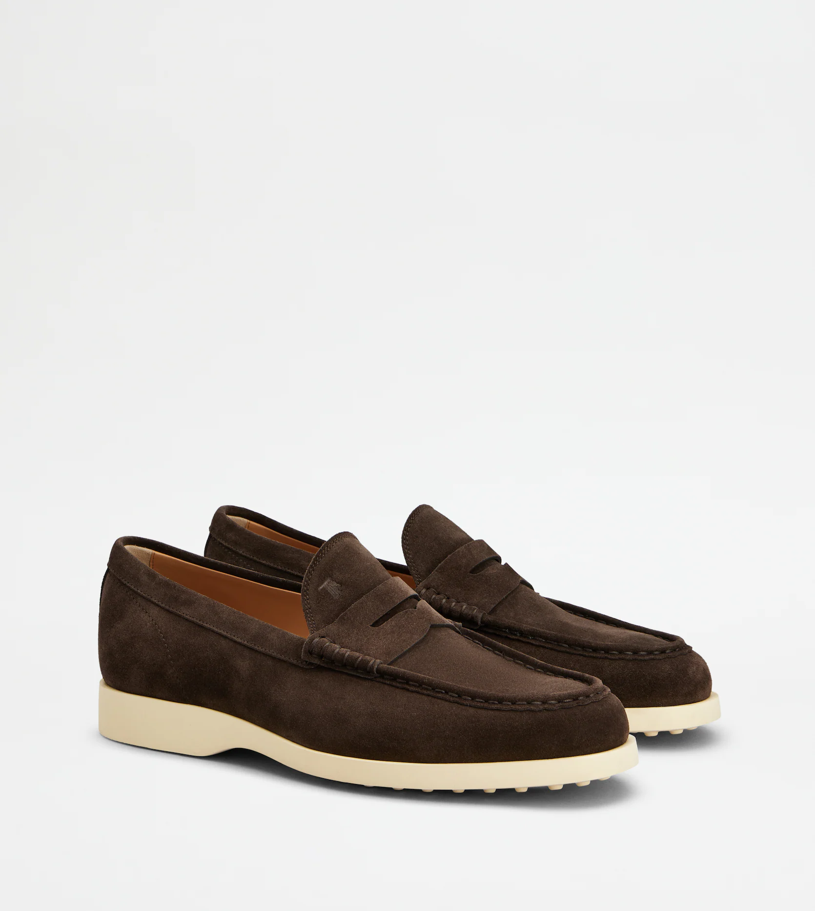  Giày Nam Tod's Loafers In Suede 'Brown' 