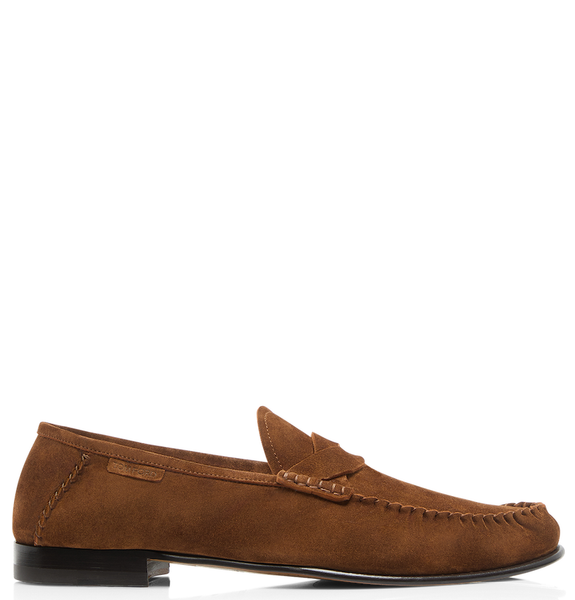  Giày Nam Tom Ford Band Ripley Loafer 'Whisky' 