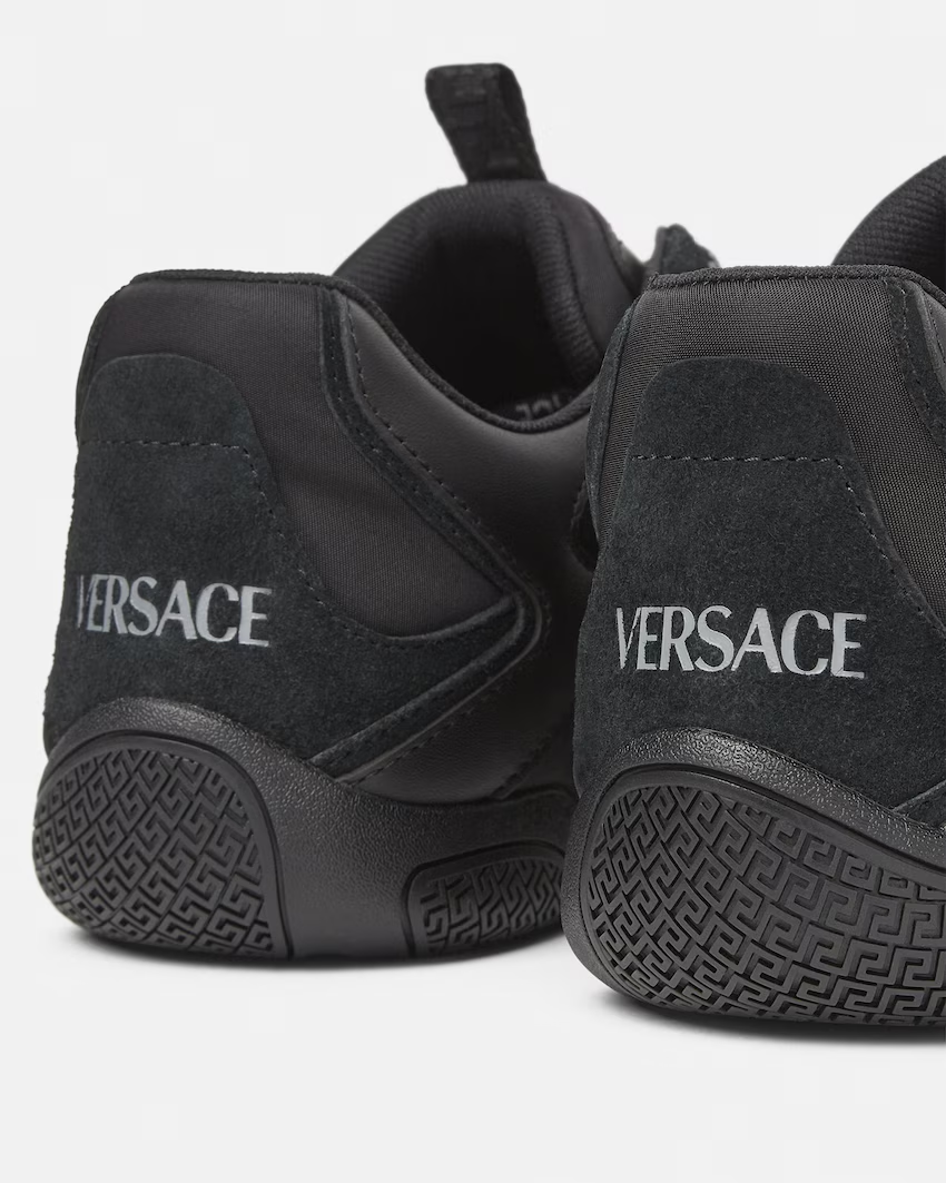  Giày Nam Versace Galaxia Leather 'Black' 