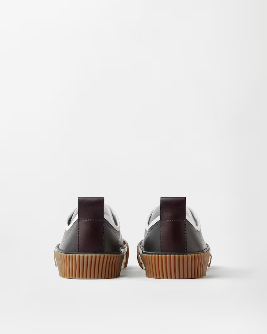  Giày Nam Versace Goliath Nappa Trainers 'Black' 
