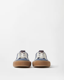  Giày Nam Versace Goliath Nappa Trainers 'Navy' 