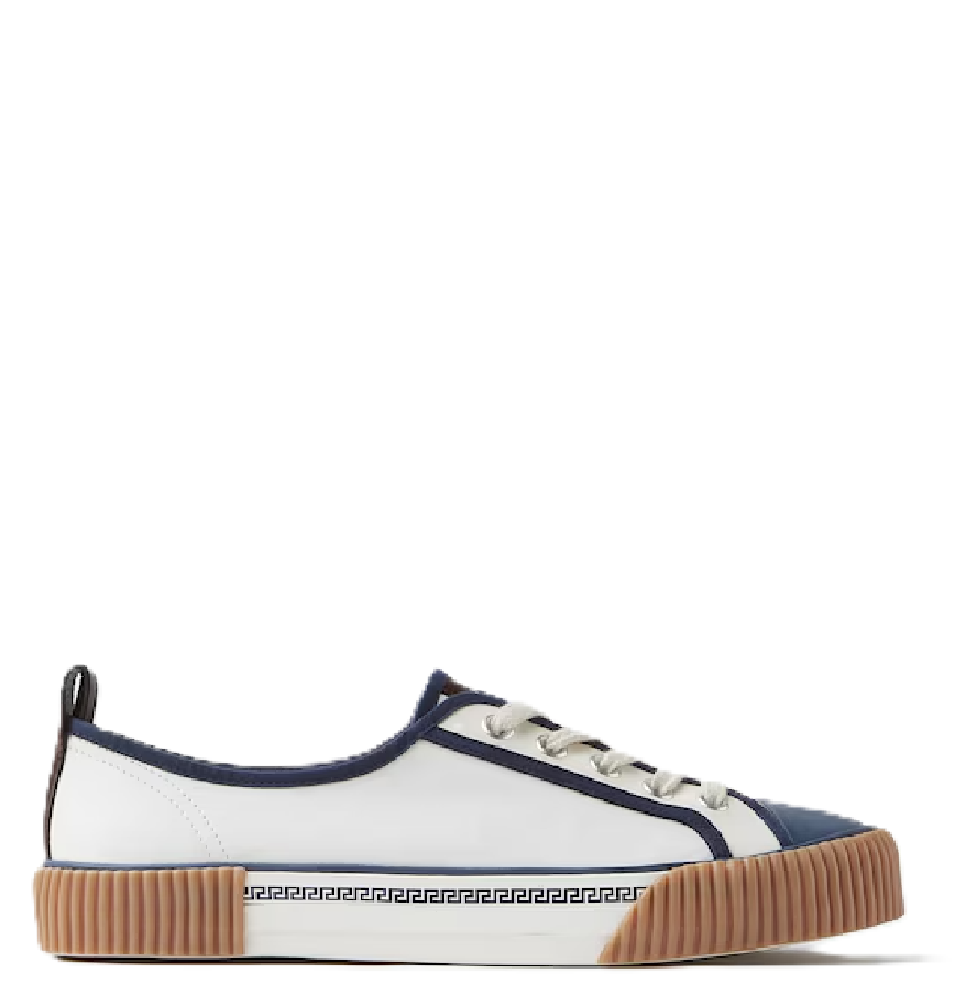  Giày Nam Versace Goliath Nappa Trainers 'Navy' 