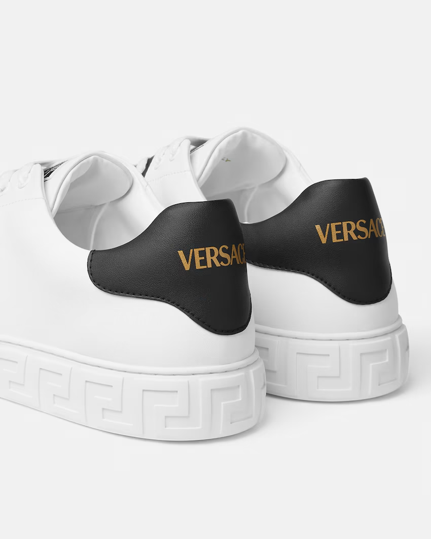  Giày Nam Versace Greca Embellished 'White' 