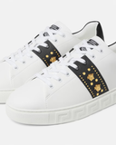  Giày Nam Versace Greca Embellished 'White' 